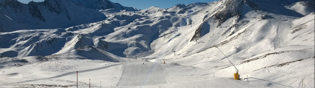 Auf der blauen Piste Nr. 71 vom Blais Grondalift aus