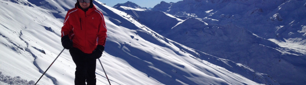 Neben der Piste