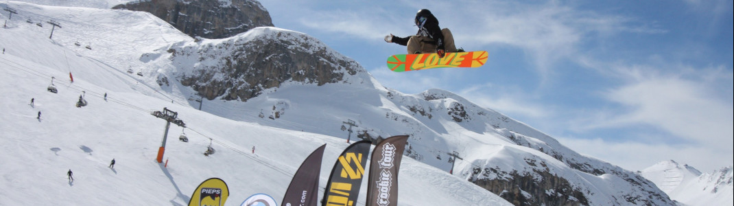 Air Time im Ischgl Snowpark