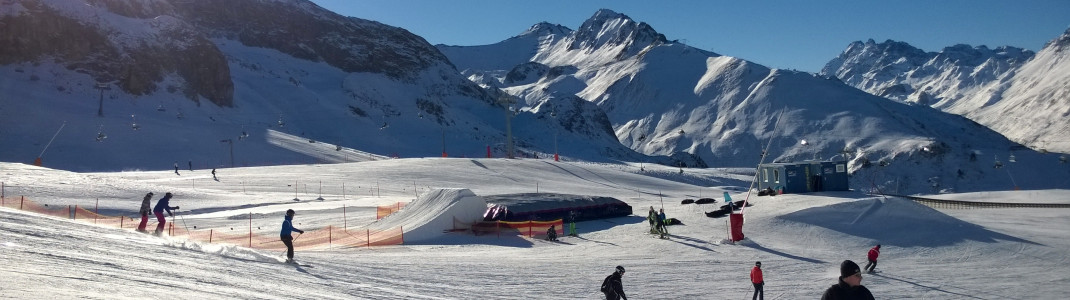 Public Bagjump im Ischgl Snowpark