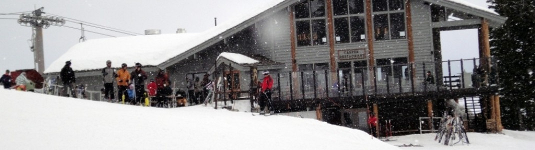 Am Casper-Bowl-Triple-Chair Lift gelegen: Das Casper Restaurant!