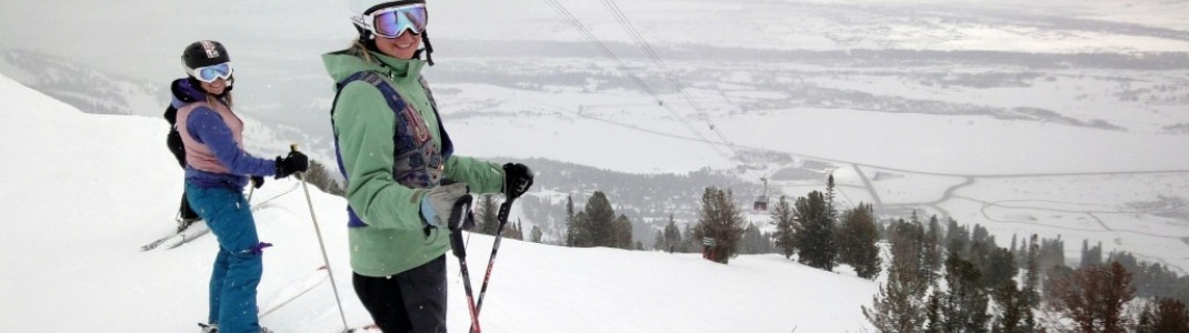 Am Einstieg zur Tower Three Chute!