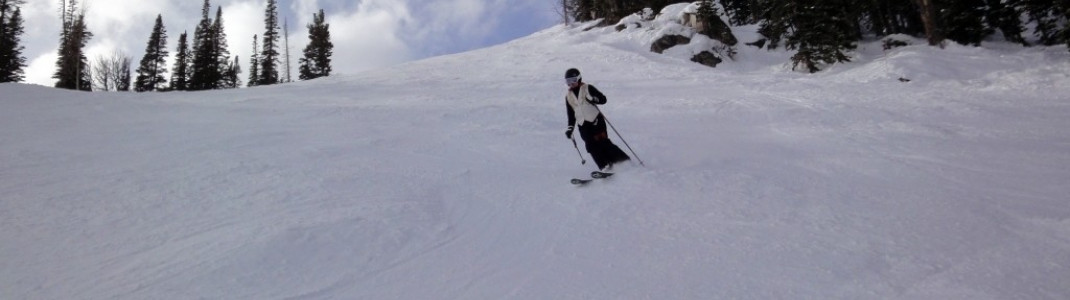 Rund um die Bridger Gondola und am Apres-Vous Sessellift finden sich viele mittelschwere (in USA blau markierte) Abfahrten für den Genussskifahrer.