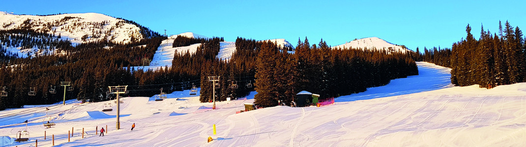 Anfängertaugliche Piste an der Talstation