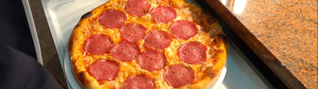 Sehr zu empfehlen: Pizzen im Sunny Mountain Restaurant