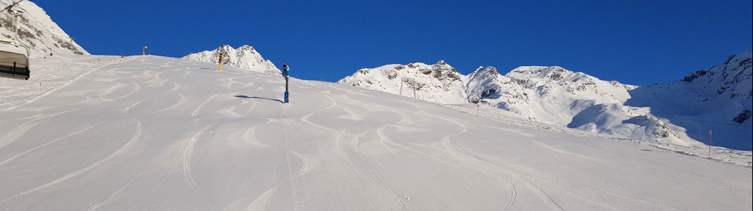 Wintersportler dürfen sich auf top-präparierte Pisten freuen.
