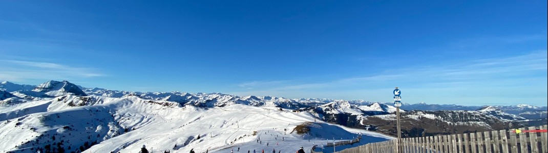 Breite, flache Strecken bieten genug Fläche, sodass die Gefahr klein ist, einen Unfall zu bauen.