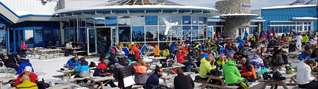 Große Terrasse am Alpincenter