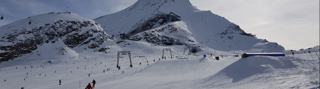 Direkt am Snowpark ist ein Lift vorhanden.