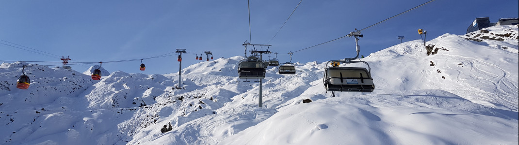 Schon im Herbst herrschen am Kitzsteinhorn tolle Bedingungen zum Skifahren.