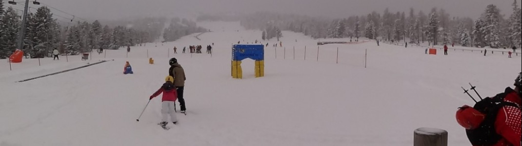 Für die ganz Kleinen: ein Zauberteppich direkt an der Schlepplift Sunshine I (H).