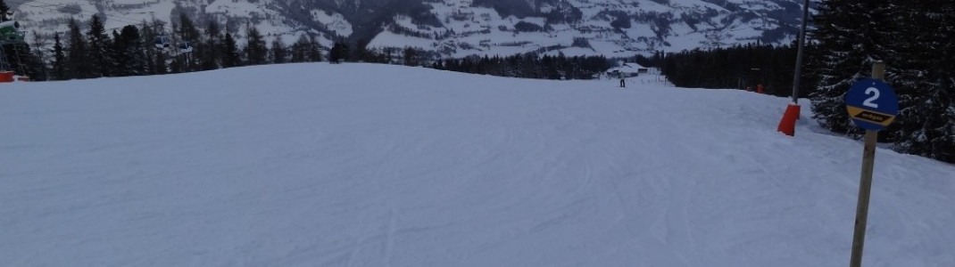 Abfahrt 2 zur Mittelstation.