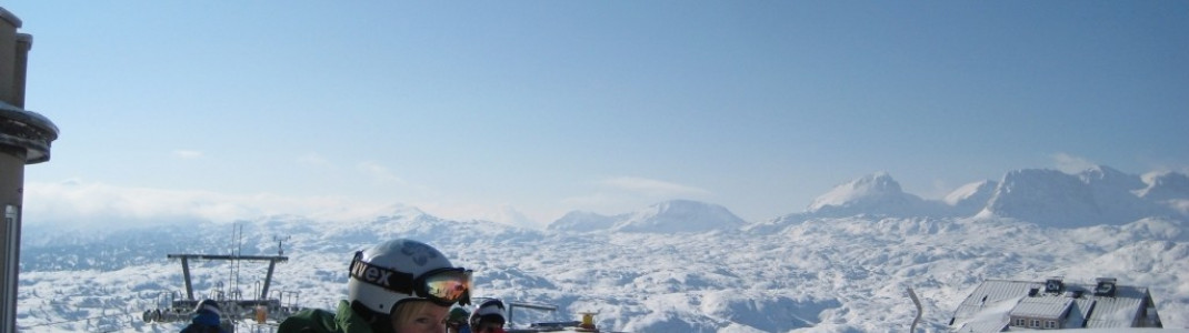 Ausblick von der Bergstation (2100m)!