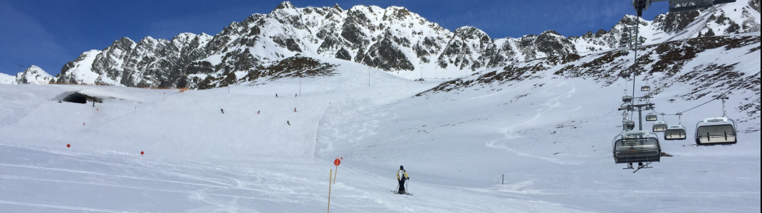 Auch Powderfans werden in Kühtai mit viel Schnee beglückt