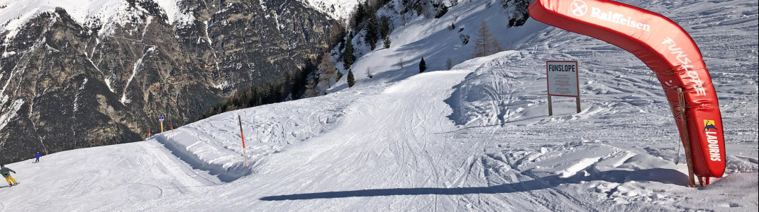 Die Funslope ist für Groß und Klein einfach zu bewältigen.