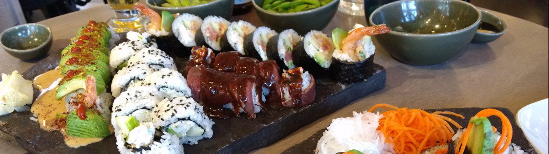 Die Qualität des Sushis ist hervorragend, der Geschmack sogar noch besser