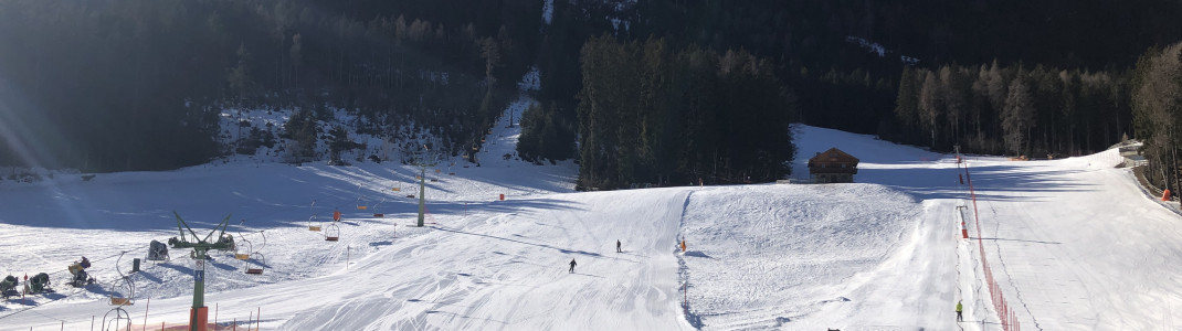 An der Hochstein Mittelstation gibt es Übungsareal.