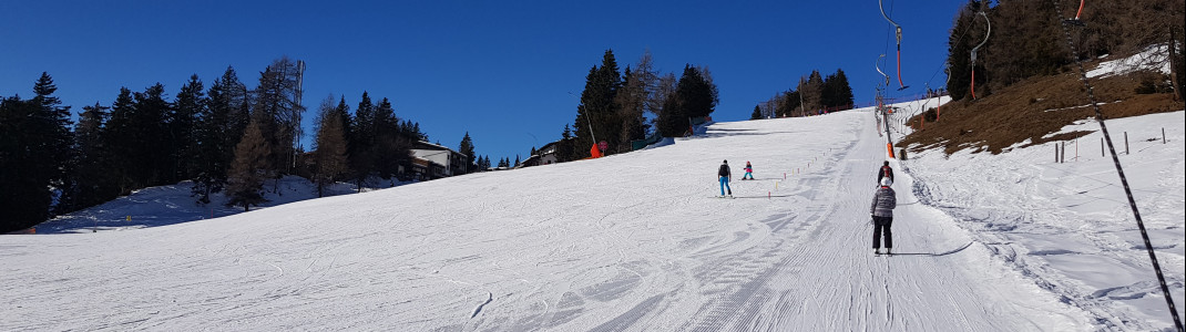 Der Biedner-Tellerlift eignet sich gut zum Üben.