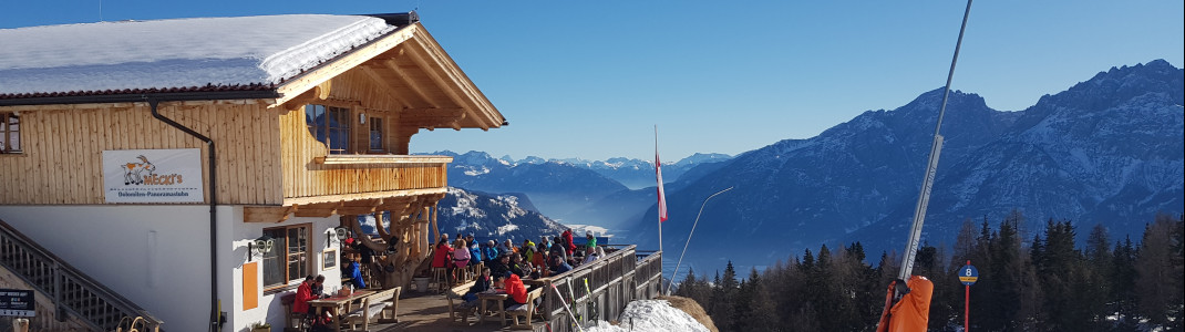 Meckis liegt an der blauen Faschingalm-Abfahrt.