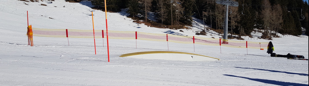 Die Fun Area besteht aus kleinen Freestyle-Elementen.
