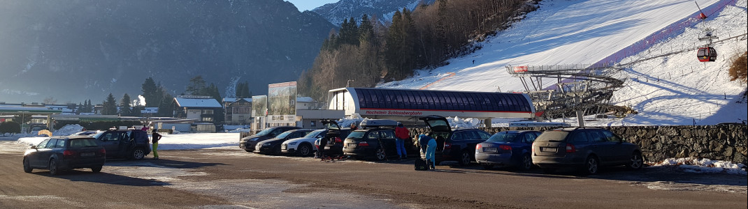 Die Parkplätze direkt an der Hochstein-Talstation sind ebenfalls kostenlos.