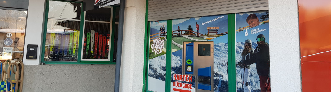 Skipässe können an der Talstation am Automaten zurückgegeben werden.