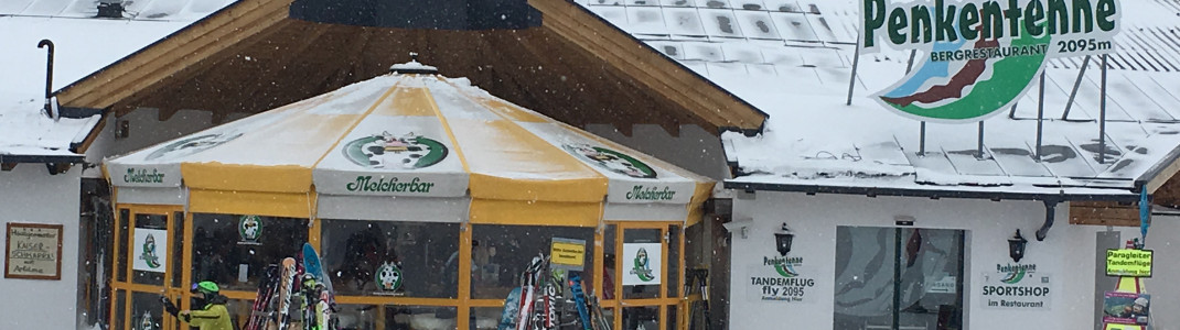 Gute Stimmung ist täglich ab mittags in der Melcherbar bei der Penkentenne.