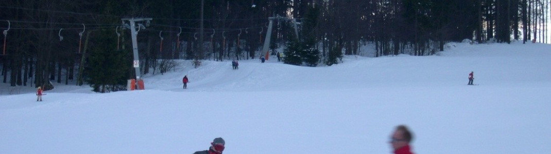 Blick auf Lift des kleinen Almberg