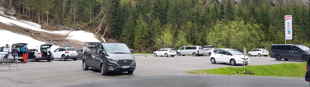 Der Parkplatz an der Talstation ist kostenlos.