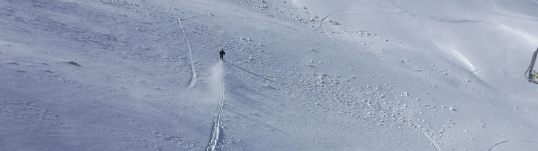 Sicht auf die Virgin Mile Ridge