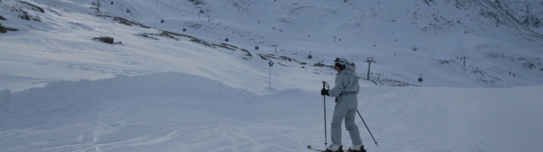 Blaue Piste 24 von der Großen Karbahn in Hochgurgl!