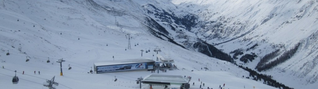 Bereich um die Talstationen der Bahnen Wurmkogel, Top-Express und Schermerbahn!