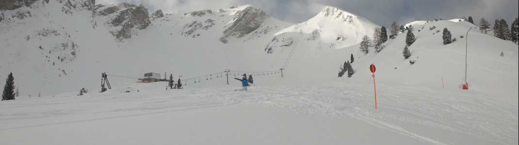 Durch sein enormes Schneeaufkommen ist Obertauern ein absolutes Mekka für Freerider
