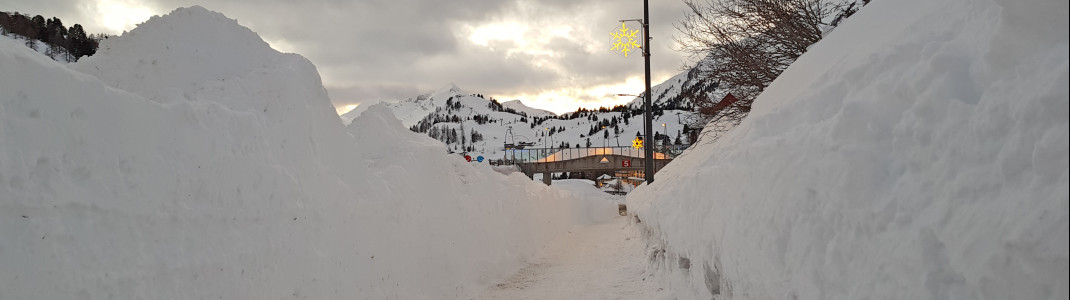 Obertauern ist der schneereichste Wintersportort in Österreich.