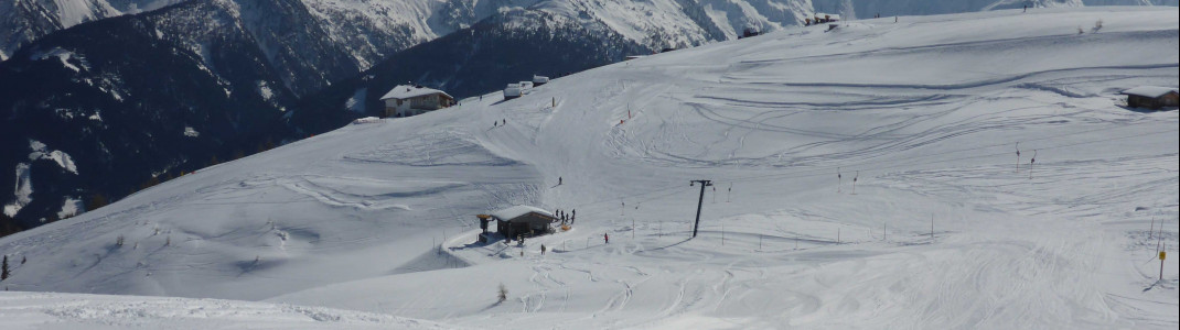Die hohe Lage des Skigebietes verspricht Schneesicherheit. Die Pisten sind außerdem besonders für Anfänger geeignet.