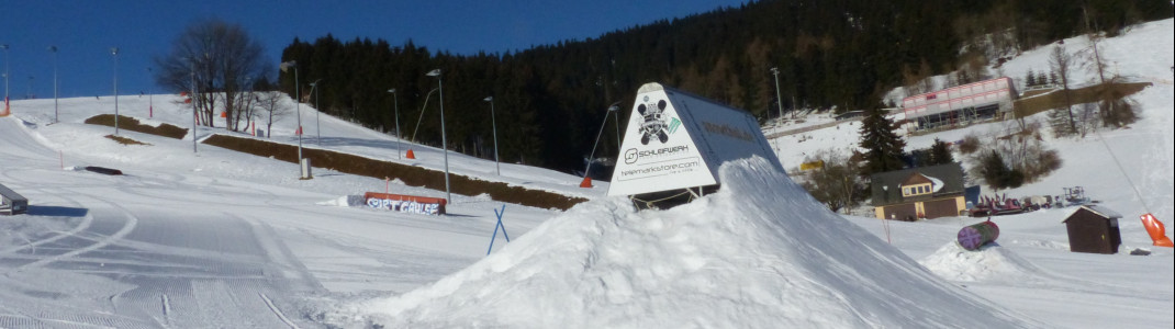 Auch die Präparierung des Funparks wird in Oberwiesenthal nicht vernachlässigt