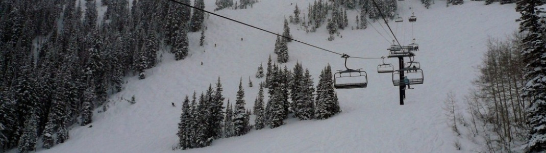Einer der anspruchsvollsten Hänge im "McConkey´s Bowl" direkt neben dem gleichnamigen Lift!