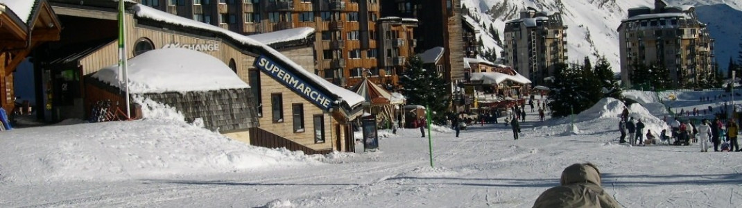 Ziehwege halten auf, so wie hier durch Avoriaz!