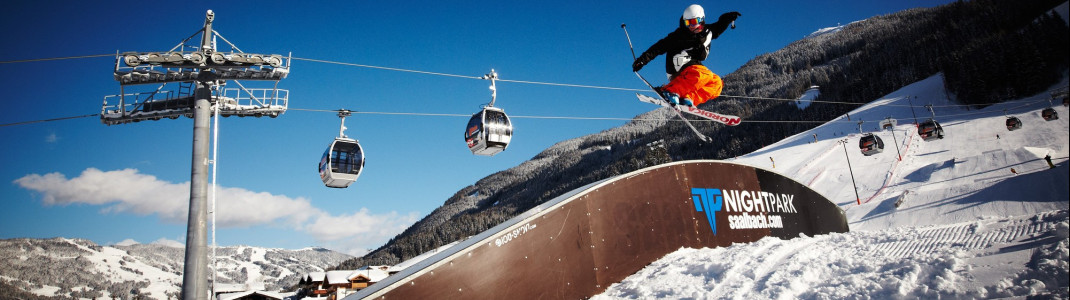 Der Nightpark hat die perfekte Lage im Skigebiet.