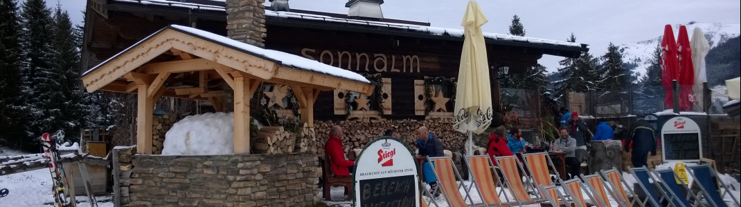 Sonnalm Hütte in Saalbach.