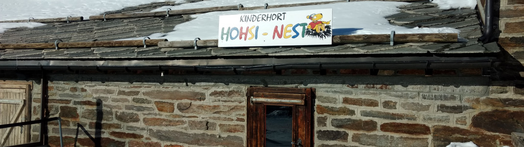 Im Kinderhort werden die Kids betreut.