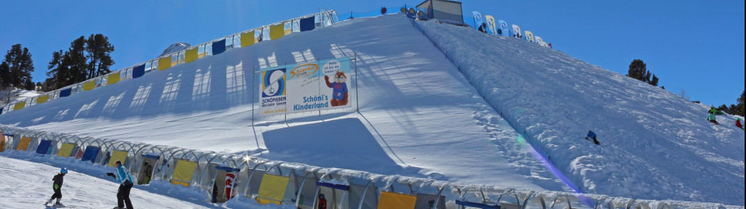 Schönis Kinderland direkt am Ausstieg der Gondelbahn