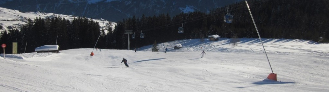 Blaue Piste an der Waldbahn