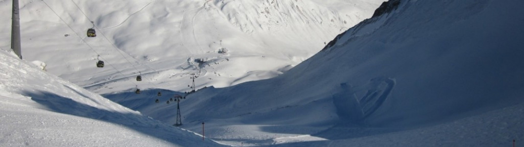 schwarze Piste Pezid-Abfahrt