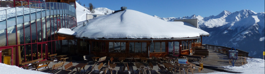 Das Angebot am Panoramarestaurant Gadein ist für Après-Ski-Fans und Hungrige gleichermaßen Anlaufstelle Nummer 1