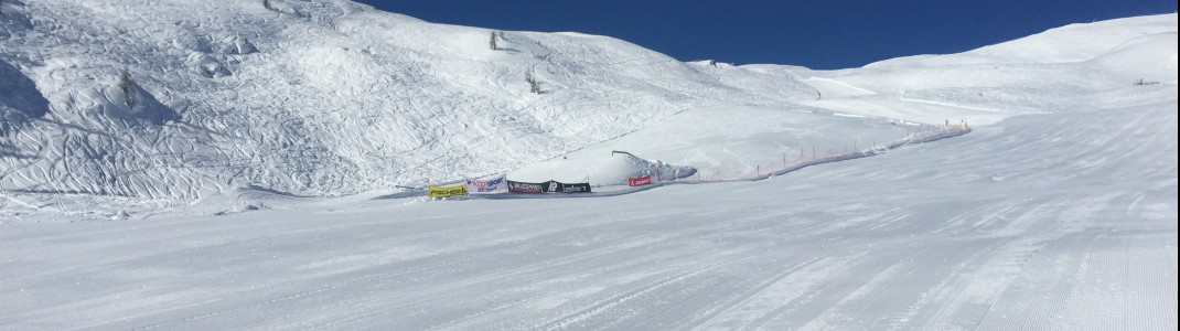 Seitlich der Pisten finden auch Freerider Powderspaß