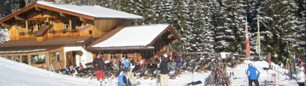 Die Pfeiffei Alm am star jet 1 in Flachau