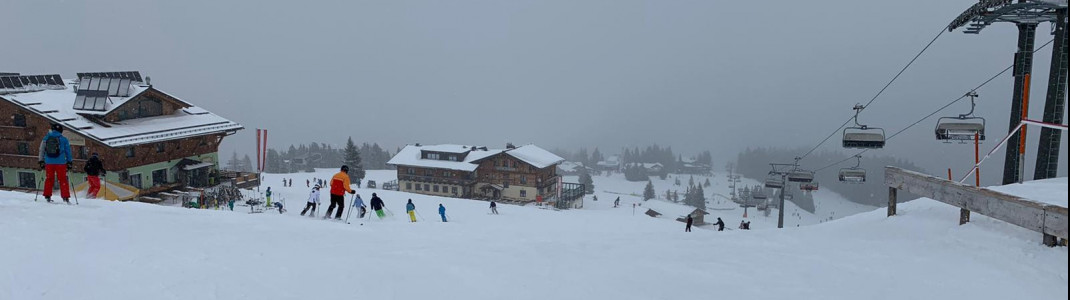 In Flachau warten entlang der Pisten zahlreiche Bergrestaurants auf dich.
