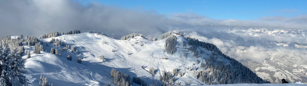 Perfekt präparierte Pisten im Snow Space Salzburg
