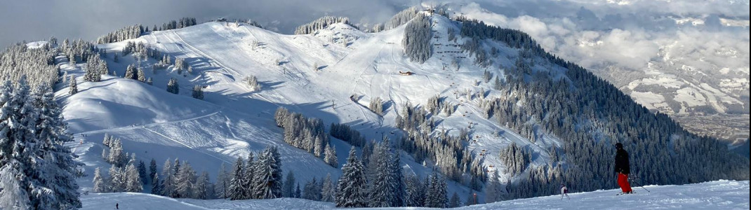 Im Snow Space Salzburg erwarten dich perfekte Pisten, volle Beschneiung, jede Menge Einkehrmöglichkeiten und ein toller Ausblick.